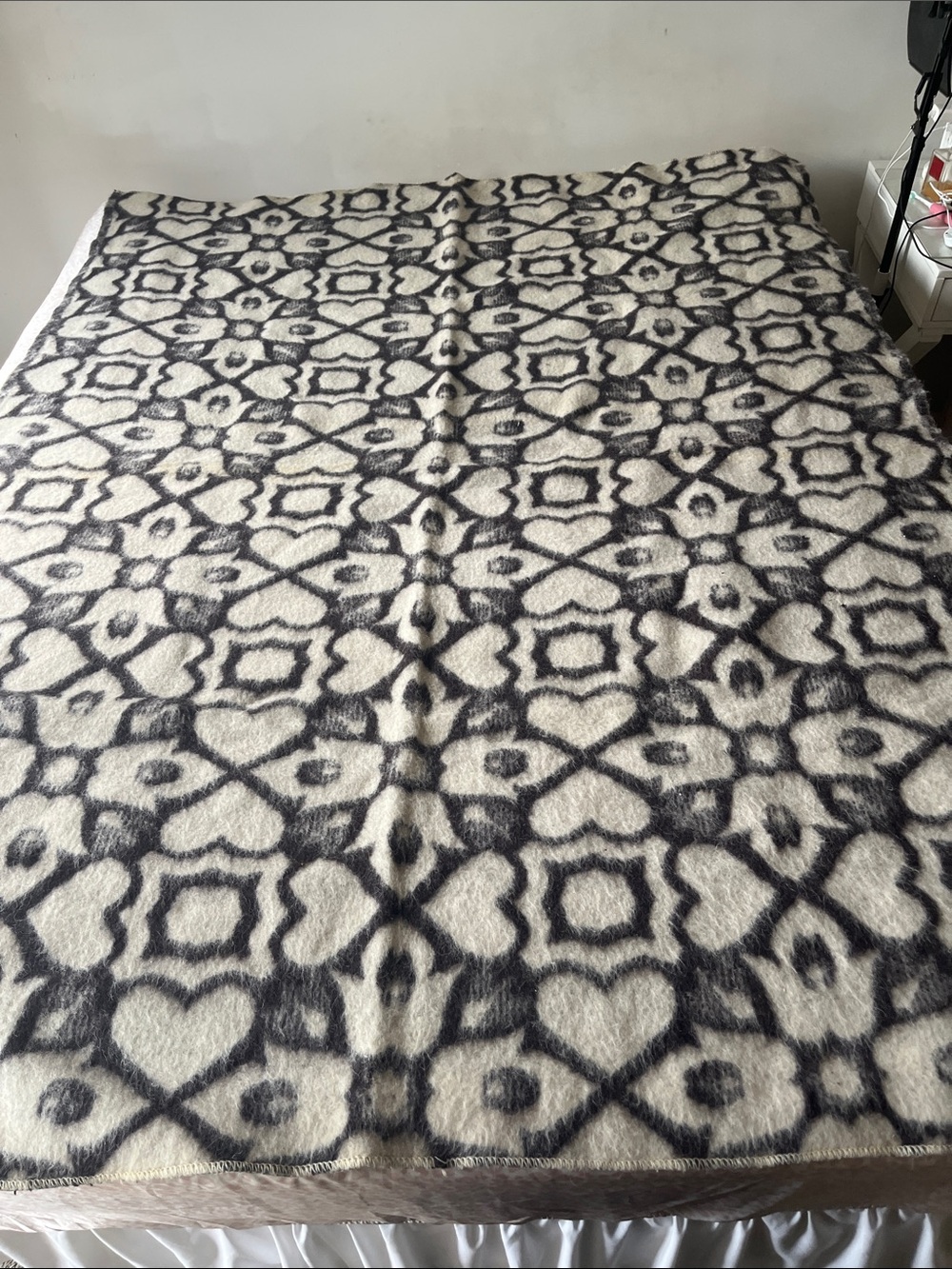 Blanket 59”W x 79”L Reversible